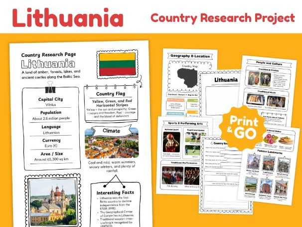 Lithuania Country Research Project | 14 Pages