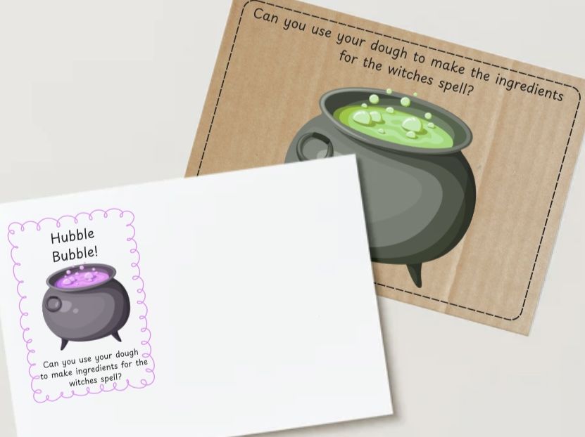 Potion playdough mats