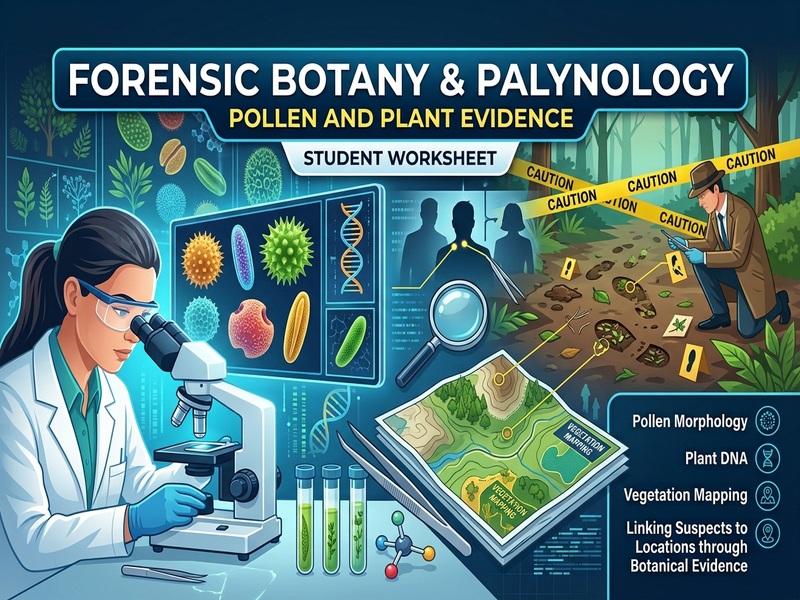 Forensic Botany & Palynology Pollen and Plant Evidence