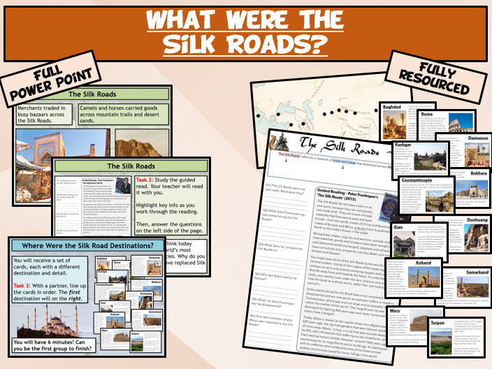 KS3 Silk Roads L1 - What Were the Silk Roads?