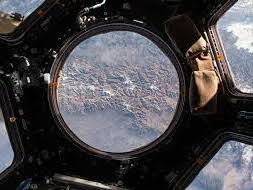 Looking out of the Space Station