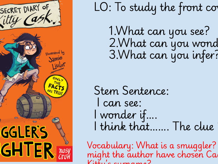 The Secret Diary of Kitty Cask: Smuggler's Daughter WCR Planning