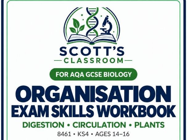 AQA GCSE Biology Organisation Revision Workbook with Answers