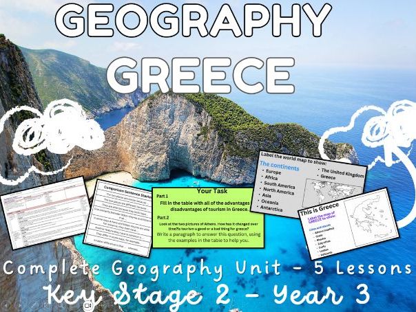 Greece- A complete geography unit for Year 3