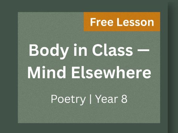 In Plain Sight — Reading & Writing Lesson (FREE) | Figurative Language & Inference | Year 8 (KS3)