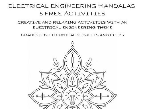 Electrical Engineering Mandalas – 5 FREE Activities