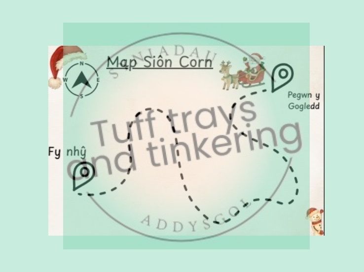 map sion corn nadolig curriculum for wales cymraeg ps1 foundation phase eyfs