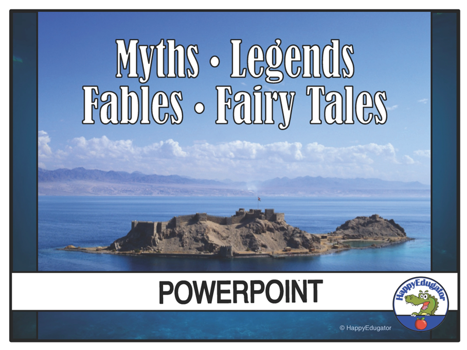 Myths, Legends, Fables, and Fairytales PowerPoint