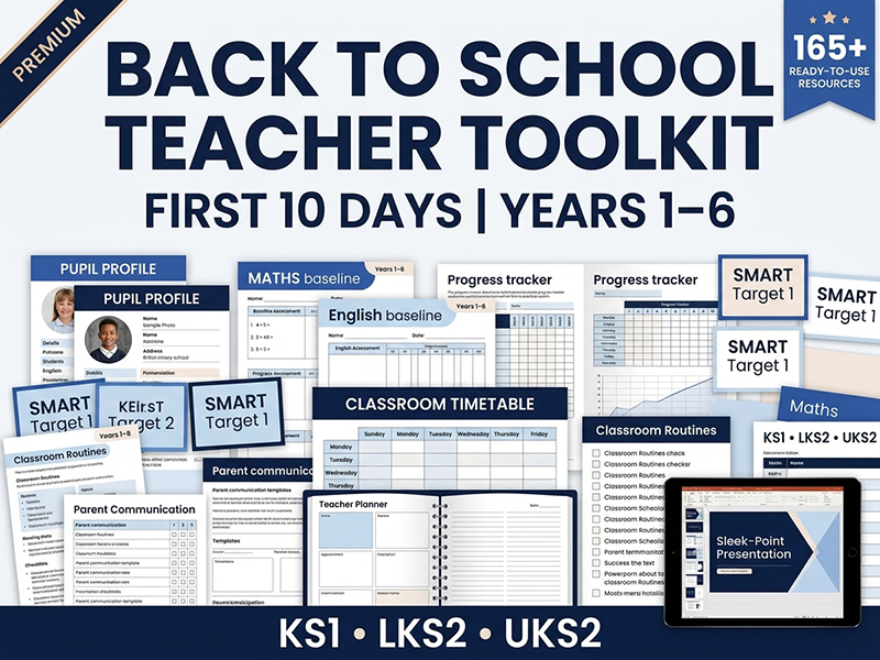 Back to School Teacher Toolkit Bundle