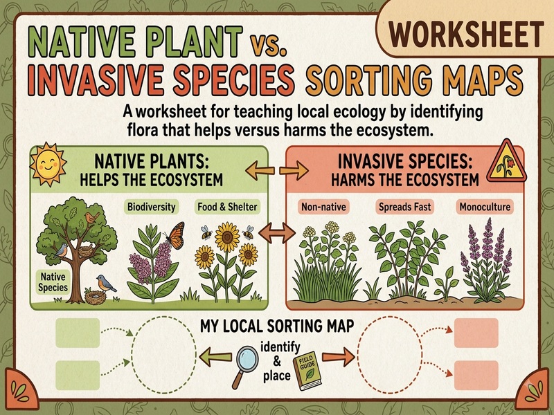 Native Plant Vs. Invasive Species Sorting Maps