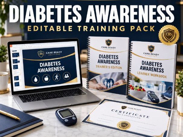 Diabetes Awareness: Editable Training Pack