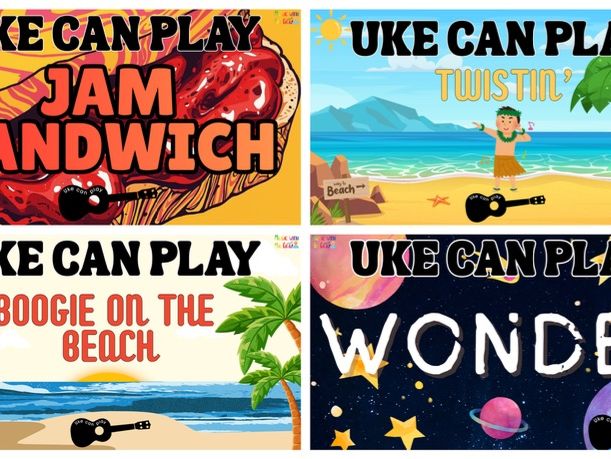 Uke can play  - 4 Pieces