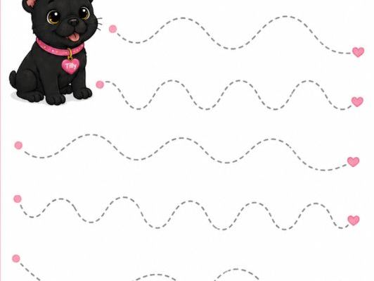 Tilly fine motor tracing skills