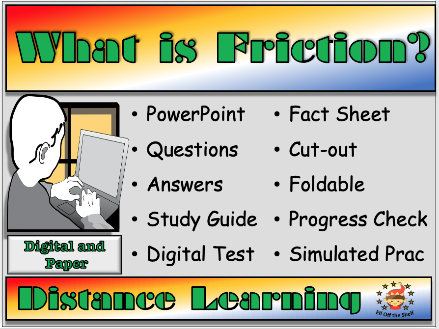 Forces - What is Friction?- Distance Learning and Homeschool for KS3