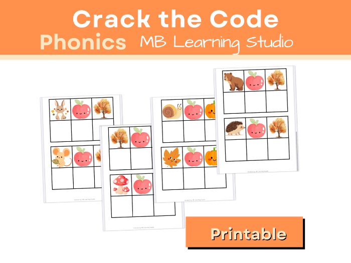 Autumn Forest Crack the Code – CVC Initial Sound Phonics Activity