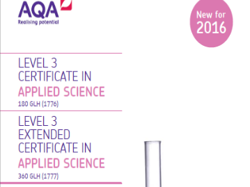 Unit 1 - Key Concepts in Science PLCs (Applied Science 2016 Spec)