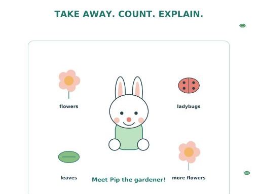 Garden Subtraction Within 10 | Ages 5–7
