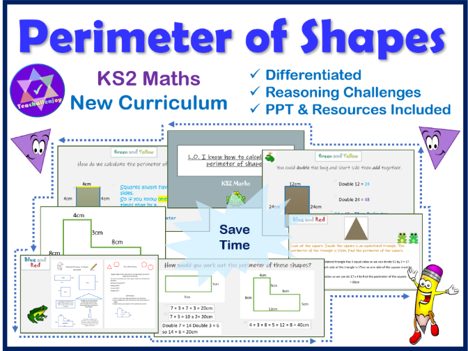 Perimeter of Shapes Planning KS2 Teaching Resources