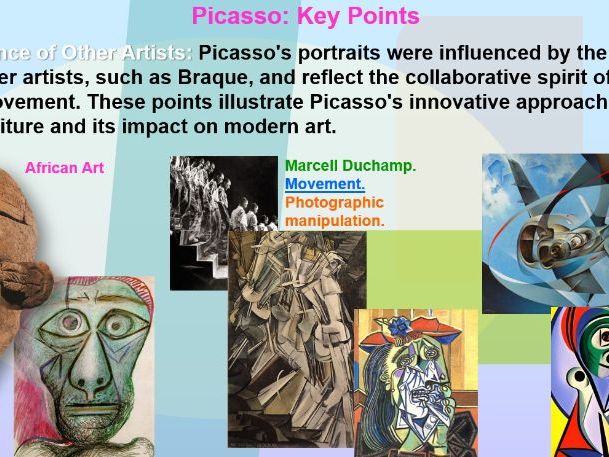 Cubist Drawing & 3D Cardboard Sculpture Project