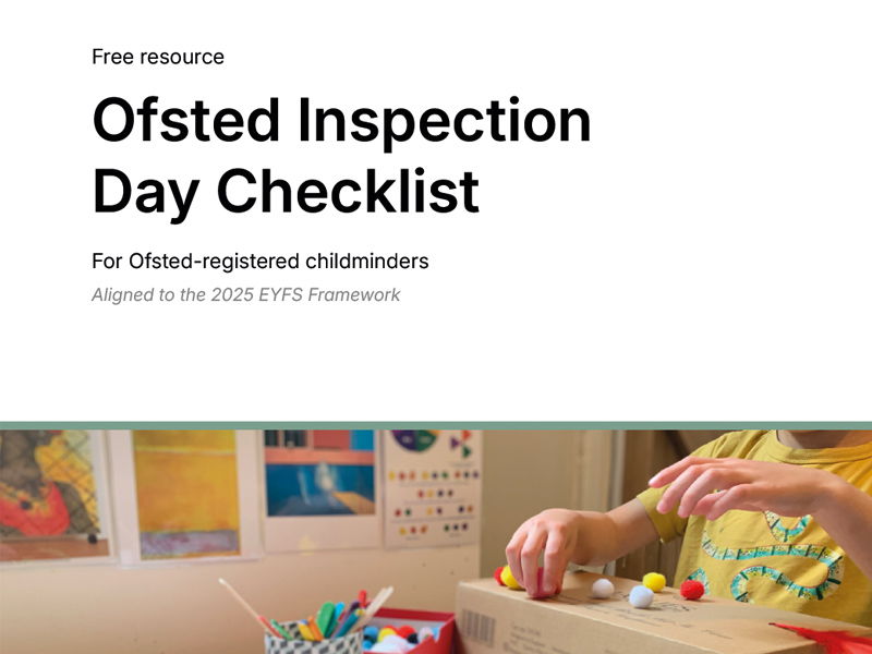 Ofsted inspection day checklist