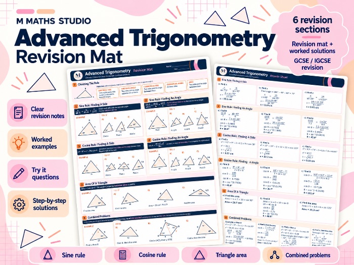 Advanced Trigonometry | A3 Revision Mat
