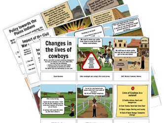 American West - Narrative Cartoons