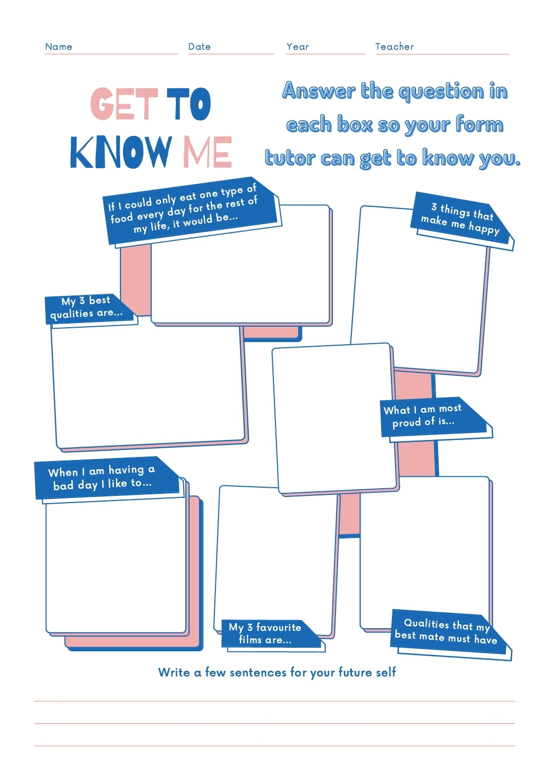 Get To Know Me Template For Students - prntbl.concejomunicipaldechinu ...