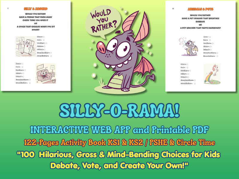 Would You Rather? Primary Activity Book & Web App