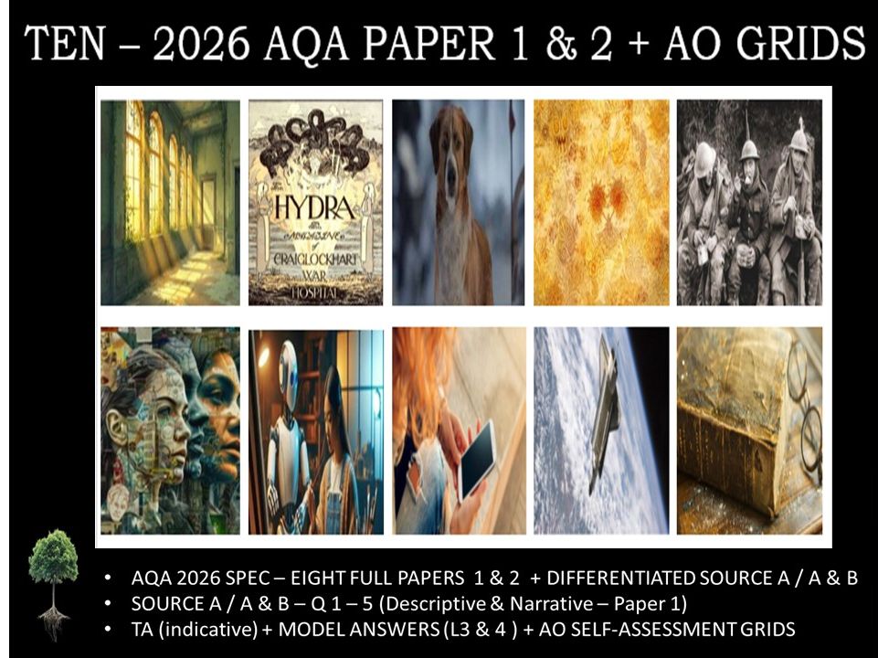 TEN - NEW PAPER 1 & 2 | 2026 FULL MOCK | + AO GRIDS