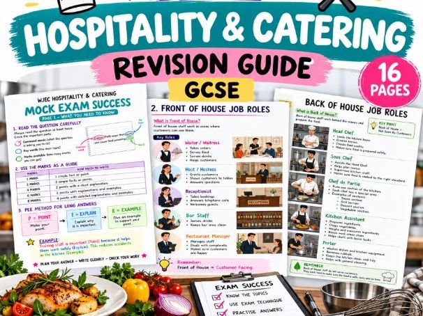 WJEC Hospitality & Catering GCSE Revision Guide