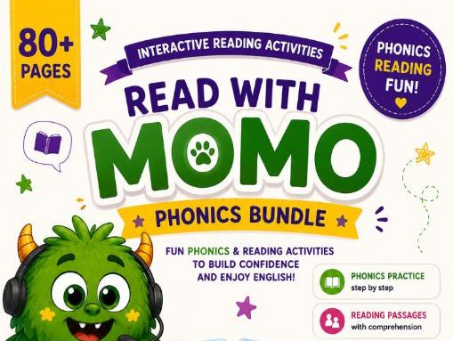 Momo Phonics Reading Bundle