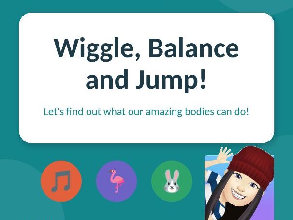 Reception - Physical Development Wiggle Balance Jump
