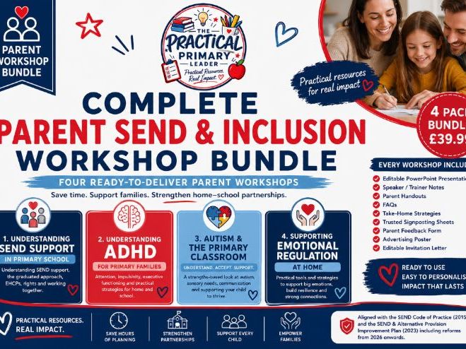Complete SEND Parent Workshop Bundle | SEND, ADHD, Autism & Emotional Regulation