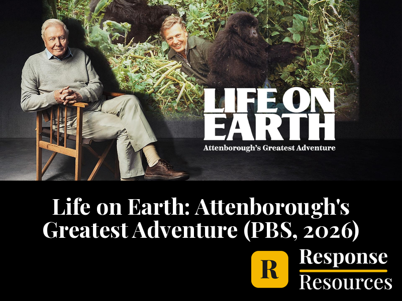 PBS Life on Earth Attenborough's Greatest Adventure Worksheet + Google Forms