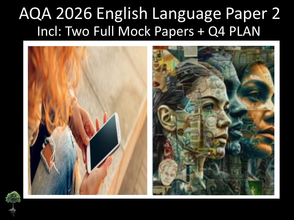 Two AQA 2026 GCSE English Language Paper 2 Mocks | Q4 Plan