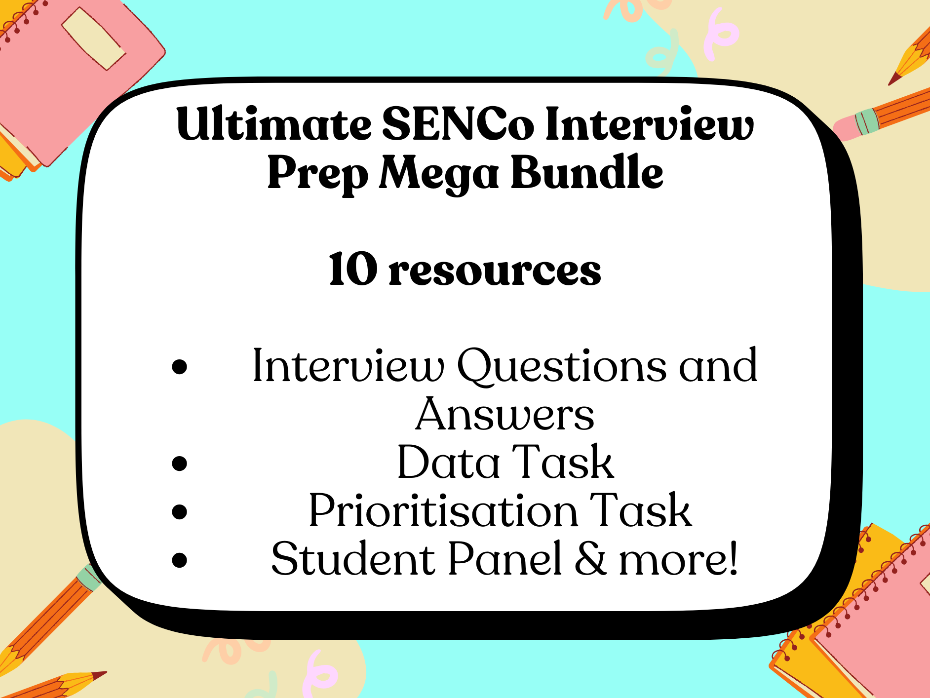 Ultimate SENDCo | SENCo Interview Preparation Support Mega Bundle