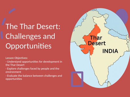 AQA GCSE Geography: The Living World; Whole Unit: Desert