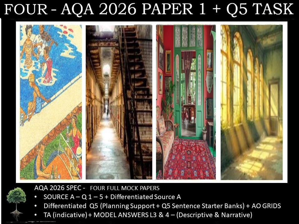 FOUR - PAPER 1 | 2026 FULL MOCKS | Q5 TASKS