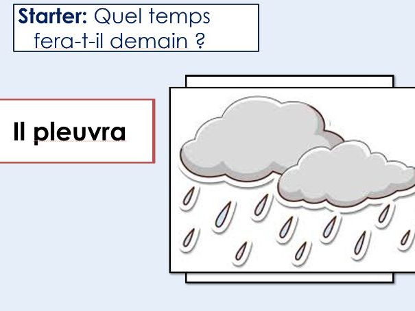 IB French Ab Initio PPT - Partage de la planete - Le climat - Quand la planete se met en colere