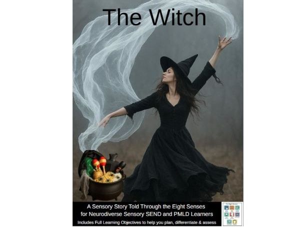 The Witch Sensory Story for Neurodiverse SEND PMLD and Sensory Learners