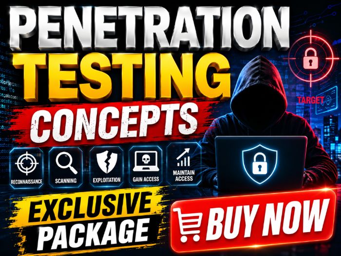 Penetration Testing Concepts | Cambridge IGCSE, AS/ A Level | PPT + Worksheets + Activity + MCQ Quiz