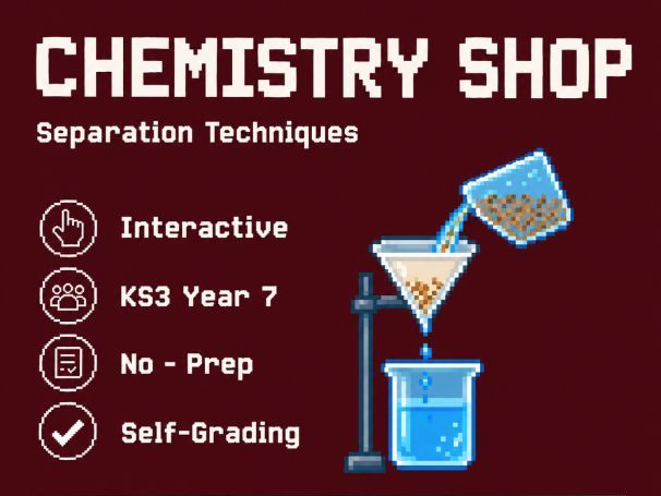 Separation Techniques Interactive Game | Chemistry KS3 Year 7