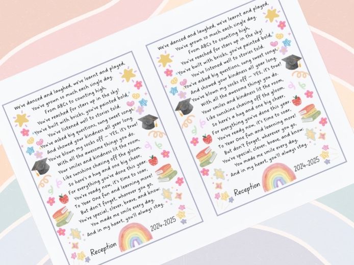 End of Reception Poem