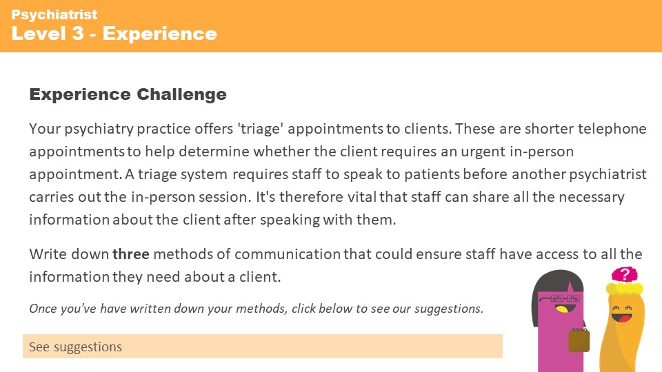 Psychiatrist Career Exploration PowerPoint and Worksheet Teaching