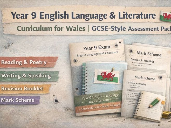 Year 9 English Language and Literature Assessment Pack