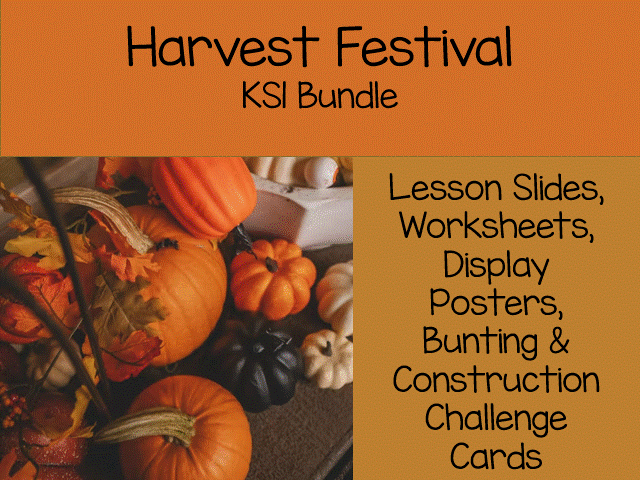 Harvest Festival Bundle, KS1 & KS2, Lessons, Activities & Displays