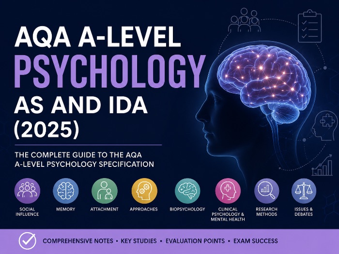AQA A-Level Psychology AS and IDA (2025)