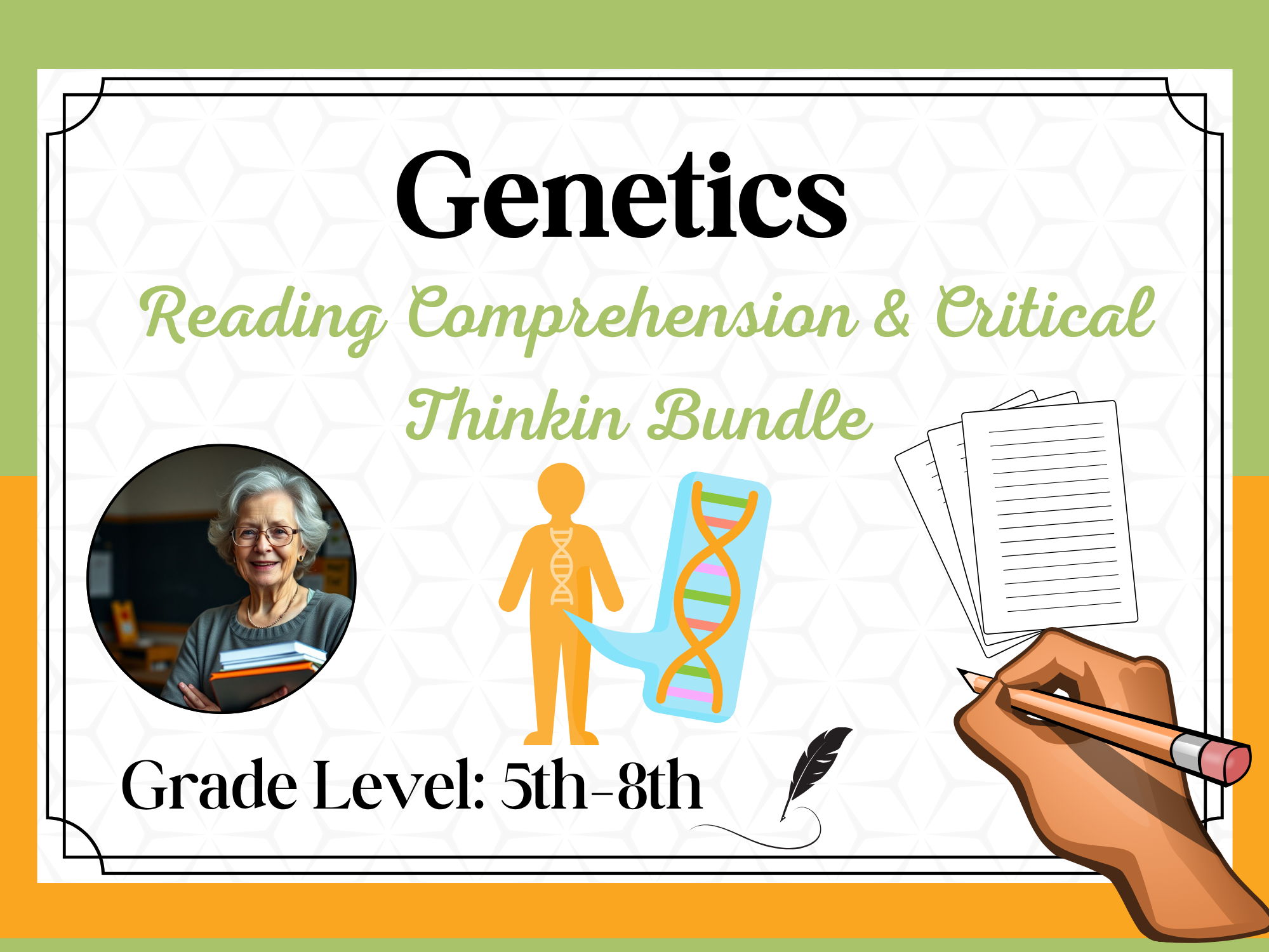 Genetics : Reading Comprehension Passages & Questions Worksheets Bundle ...