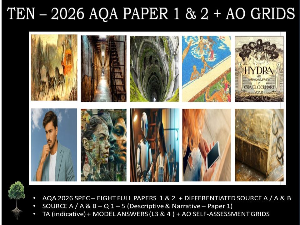 TEN - NEW PAPER 1 & 2 | 2026 FULL MOCK | + AO GRIDS