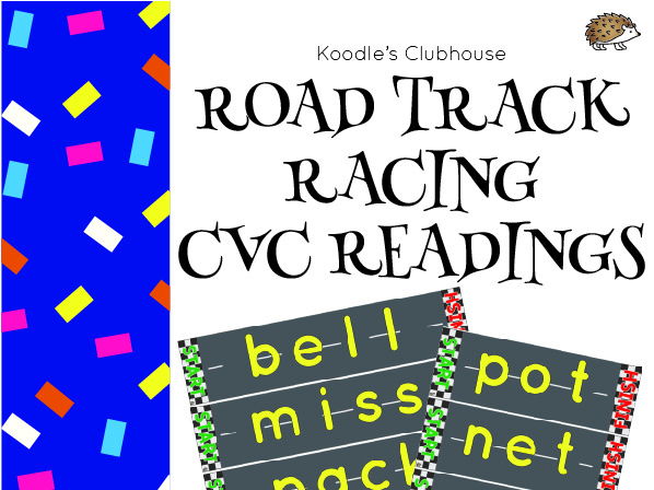 Road track racing CVC readings
